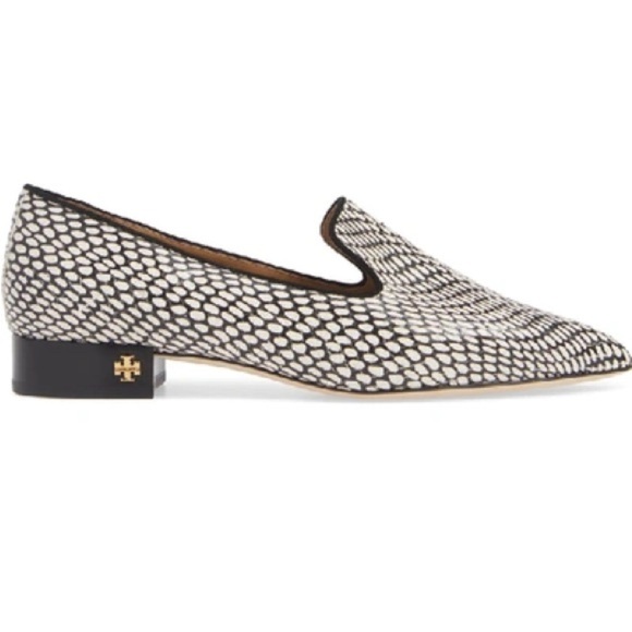 Tory Burch Pascal Pointy Toe Loafer In King Cobra - Picture 9 of 9